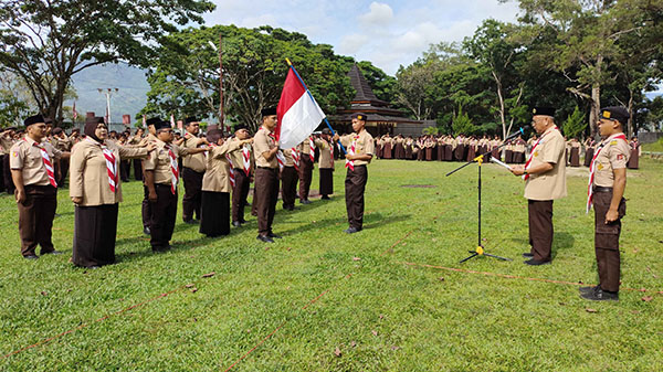 Kwartir Pramuka Tanjung Harapan Gelar Lomba Prestasi Penggalang Tingkat SD 1 Kwartir Ranting Gerakan Pramuka Tanjung Harapan adakan Lomba Prestasi P