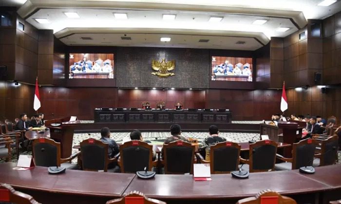 MK Terima 206 Permohonan Sengketa Pilkada 2024 1 ILUSTRASI— Sidang di Mahkamah Konstitusi.