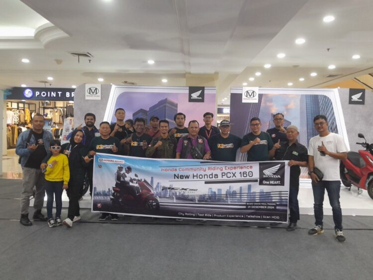 Menara Agung Ajak Komunitas Honda Riding Experience New PCX 160 1 Menara Agung 7