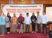 Monitoring dan Evaluasi KI, PPID Kota Pariaman Masuk 3 Besar Badan Publik Terinformatif 