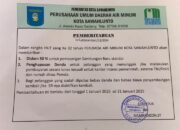 Menyambut HUT ke 132, PDAM Berikan Kemudahan untuk Pelanggan Baru dan Lama