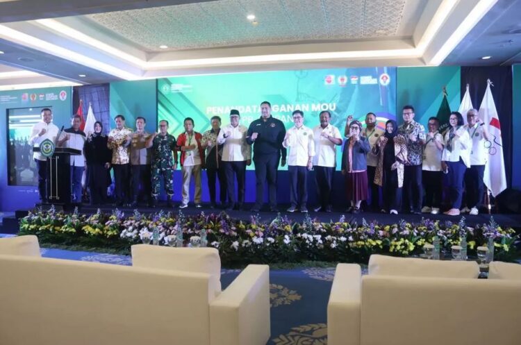 Pemerintah Siap Dukung Peningkatan Prestasi Panahan Indonesia 1 RAKERNAS— Persatuan Panahan Indonesia (Perpani) menggelar rapat kerja nasional (rakernas) di Hotel Atlet Centuri Artotel, kawasan Senayan, Jakarta Pusat, Minggu (8/12).