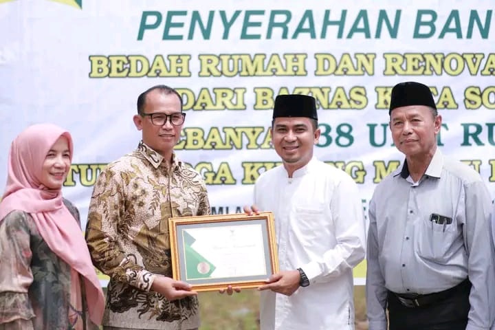 Sebanyak 38 unit rumah melalui program bedah rumah di Kota Solok telah