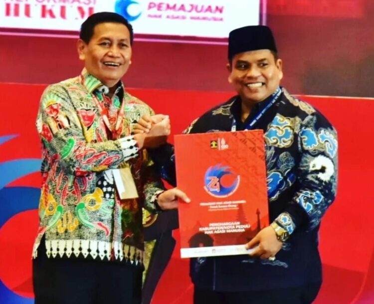 Padangpariaman Kabupaten Peduli HAM 2024, Kemenkumham RI Berikan Penghargaan 1 Oplus_131072