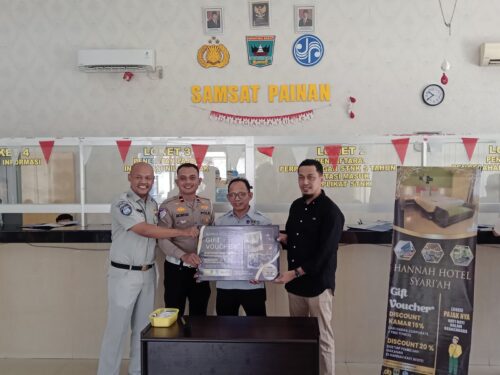 Bayar Pajak Kendaraan di Samsat Painan Dapat Gift Voucher dari Hannah Hotel Syariah 1 Untitled 5 e1733822946570