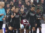 Kalahkan Tuan Rumah West Ham 5-2, Arsenal Naik ke Peringkat Kedua Tempel Liverpool