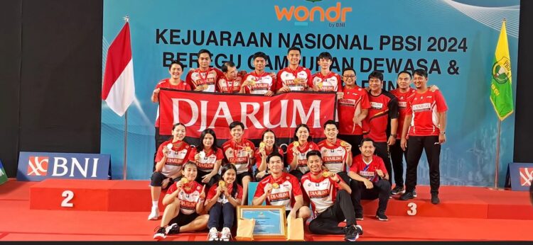 Chico Aura Digeprek Bocah 17 Tahun, Djarum Kudus Sabet Gelar Kelima Kejurnas PBSI 1 kejurnas PBSI