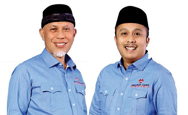 KPU Resmi Tetapkan Mahyeldi-Vasko sebagai Gubernur dan Wagub Sumbar Terpilih, 11 Daerah Tunggu Putusan MK 1 DITETAPKAN— Gubernur Sumbar terpilih, Mahyeldi dan Wakil Gubernur Sumbar, Vasko Ruseimy.