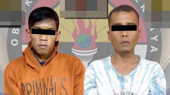 PENCURI— Dua pelaku pencurian sepeda ditangkap Satreskrim Polres Payakumbuh.