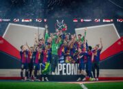 Barcelona Tumbangkan Real Madrid 5-2, Raih Gelar Ke-15 Piala Super Spanyol