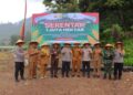Dukung Asta Cita Presiden Prabowo, Kapolres Pessel Bersama Forkopimda Tanam