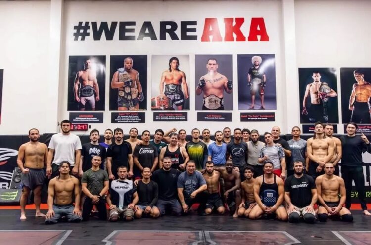 UFC 311 dan Champions Series Dubai Januari 2025, 3 Murid Khabib Nurmagomedov Turun Gunung 1 SELESAI LATIHAN— Khabib Nurmagomedov bersama petarung Dagestan saat selesai latihan.
