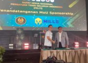 Untuk Perkembangan Tenis Indonesia, PP Pelti Resmi Bekerja Sama dengan Mills