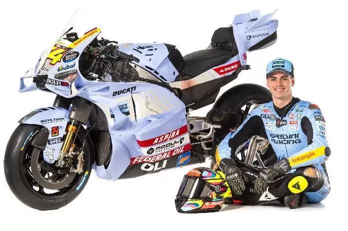 Fermin Aldeguer dan Alex Marquez, Harapan Baru Tim Gresini Racing di Musim MotoGP 2025 1 GRESINI RACING— Fermin Aldeguer gantikan posisi March Marquez di tim Gresini Racing.