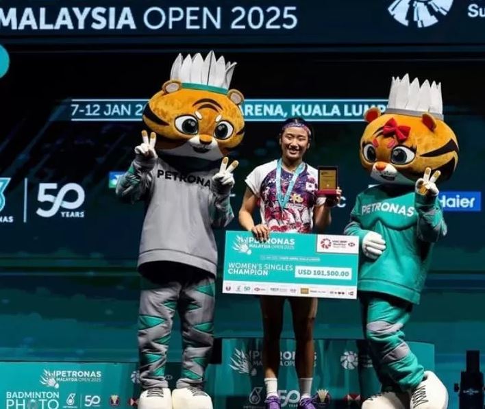 Hasil Malaysia Open 2025, Korea Selatan Juara Umum, Indonesia Nirgelar 1 JUARA— An Se Young Juara Tunggal Putri di Malaysia Open 2025.