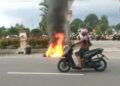 Panik, Motor Sendiri Dibakar Gegara Ditilang Polisi, Kasatlantas: Berknalpot Brong dan Kendarannya Bodong 11 Panik, Motor Sendiri Dibakar Gegara Ditilang Polisi, Kasatlantas: Berknalpot Brong dan Kendarannya Bodong