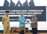 Penyerahan LHP Semester II 2024, Ketua DPRD Sumbar Dukung Pemeriksaan yang Dilakukan BPK