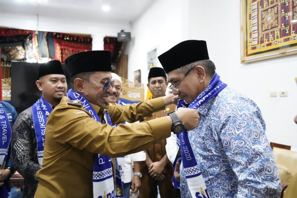 Lepas Keberangkatan Jamaah Umroh PT SINAI Tour dan Travel