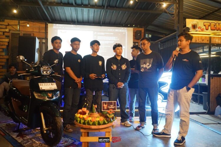 Menara Agung Kukuhkan Honda Stylo Club Indonesia Chapter Padang 1 DEKLARASI-Anggota komunitas pengguna Honda Stylo mendeklarasikan terbentuknya dideklarasikannya Honda Stylo Club Indonesia (HASCI) Chapter Padang.