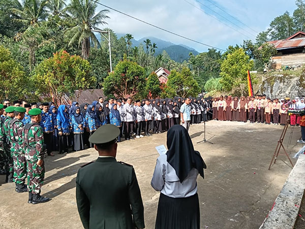 Peringatan Gugurnya 9 Syuhada, Bangkitkan Rasa Nasionalisme 1 PERINGATAN—Upacara peringatan gugurnya 9 syuhada di Titian Dalam, Pandam Gadang.