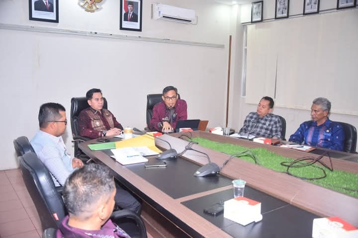 Pj Wako dan Pj Sekda Pimpin Rapat