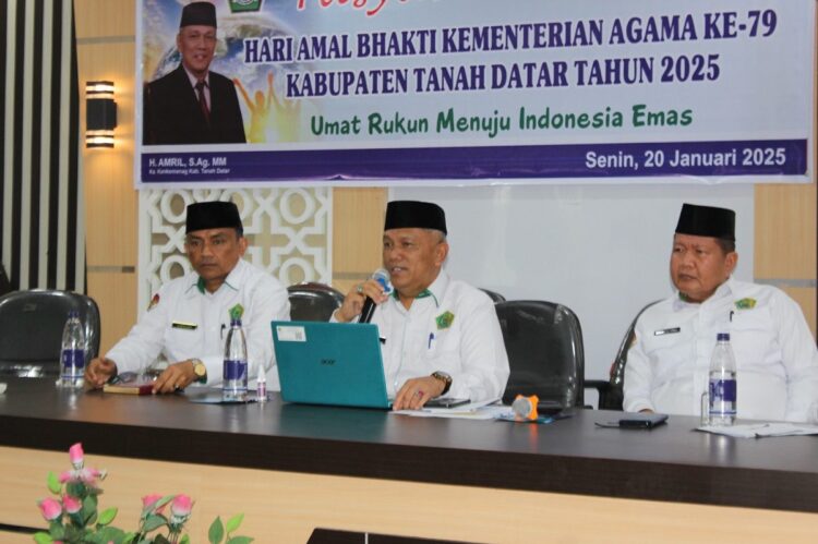 Rakor Perdana Jajaran Kemenag Tanah Datar