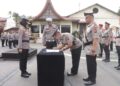 Serah Terima Jabatan di Polresta Bukittinggi, Satu Kabag, Empat Kasat dan Tiga Kapolsek Berganti 11 Serah Terima Jabatan di Polresta Bukittinggi, Satu Kabag, Empat Kasat dan Tiga Kapolsek Berganti