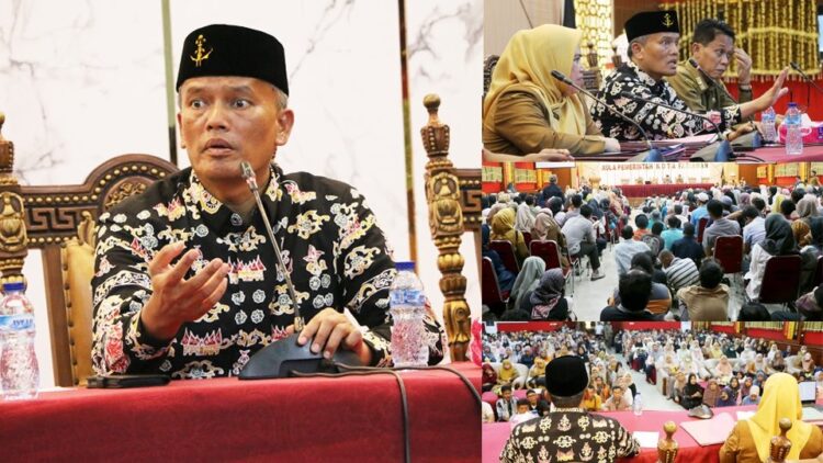 pj walikota pariaman saat acaranya