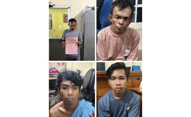 Komplotan Spesislis Pencuri Mobil Pikap Ditangkap 1 CURI MOBIL— Empat pelaku komplotan spesialis pencuri mobil pikap ditangkap jajaran Satreskrim Polres Dharmasraya.