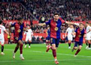 Barcelona Perkasa!, Hantam Sevilla 4-1 dan Dekati Puncak Klasemen