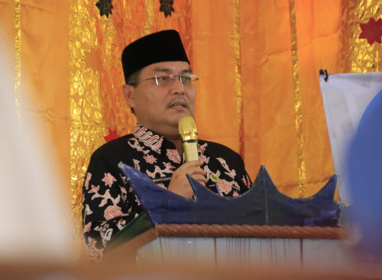 Kunjungi MTsN 4 Pasaman, Kakanwil Minta Madrasah Bangun Pojok Literasi Digital 1 Kepala Kantor Wilayah (Kanwil) Kementerian Agama (Kemenag) Provinsi Sumatera Barat (Sumbar), Mahyudin.