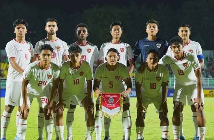 PERSIAPAN— Skuad Timnas Indonesia bersiap menghadapi Iran di laga pertama Piala Asia U-20.