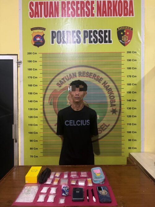 Polres Pesisir Selatan Gagalkan Peredaran Narkoba, Satu Tersangka Diamankan 1 4 19 e1739957117797