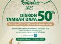 Promo Ramadan dari PLN, Diskon Tambah Daya 50% + 50%, Begini Penjelasannya! 10 Promo Ramadan dari PLN, Diskon Tambah Daya 50% + 50%, Begini Penjelasannya!