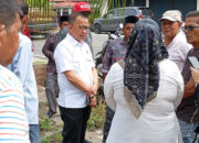 Usai Reses, Benny Saswin Tinjau Lokasi