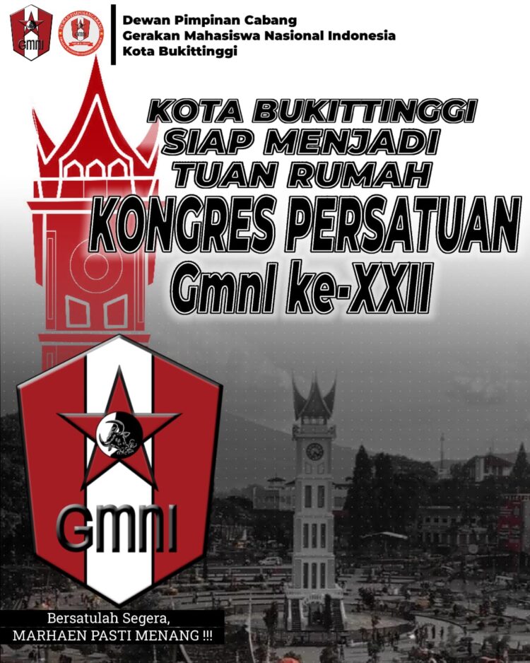 Menuju Kongres GMNI XXII: Bukittinggi, Kota Kelahiran Bung Hatta Siap Jadi Tuan Rumah 1 9c3904d6 10b7 495b a86d d34bdb07aa32