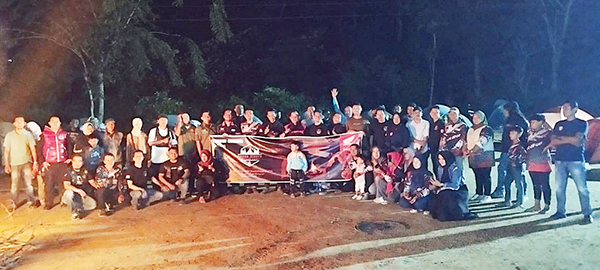 PERERAT SOLIDARITAS— PT. HPM selaku main dealer sepeda motor Honda di Sumbar, mengadakan Honda Bikers Motour Camp yang diadakan di Tiger Camp, Lubuk Minturun (15-16/2).