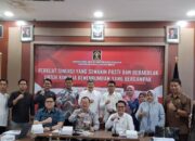 Difasilitasi Kanwil Kemenkumham Sumbar, Bapemperda DPRD Agam Gelar Rapat Harmonisasi Ranperda Inisiatif Komisi I
