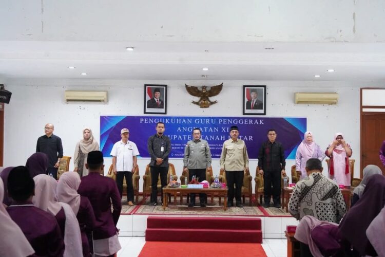 Bupati Eka Putra Kukuhkan Guru Penggerak Angkatan XI