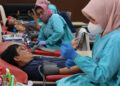 Memperingati Bulan Bakti K3 Tahun 2025 Pelindo Regional 2 Teluk Bayur Adakan Kegiatan Donor Darah