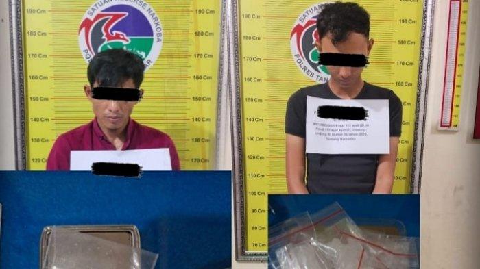 Pengedar dan Pemakai Sabu Diciduk di Kecamatan Tanjung Emas 1 Pengedar dan pemakai sabu
