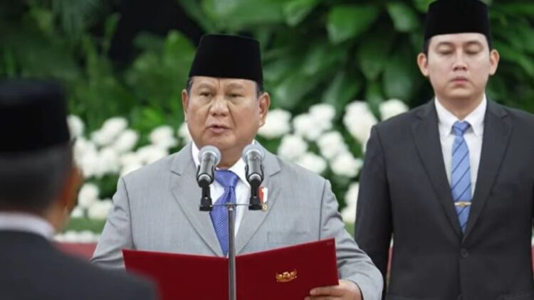 Presiden RI, Prabowo Subianto