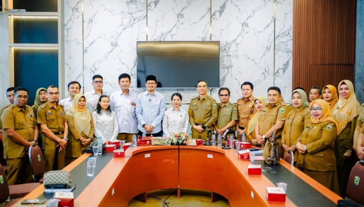 KUNJUNGAN BPK RI— Tim Badan Pemeriksa Keuangan (BPK) Republik Indonesia (RI) Perwakilan Provinsi Sumatera Barat mendatangi Pemkab Solok.