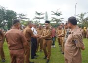 Usai Dilantik Presiden, Wabup Limapuluh Kota Ahlul Badrito Pimpin Apel Perdana