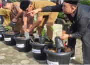 Launching Budidaya Bawang Dayak di SMPN 6, Muharlion: Perusahan Besar Diharapkan bisa Mendukung Modal dan Pemasaran