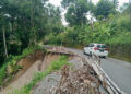 Tinggal Separo Bisa Dilewati Kendaraan, Jalan Kudu Gantiang-Padang Alai Terancam Putus