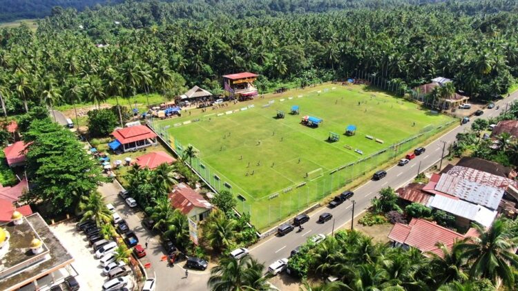 Dukung Keberadaan Stadion Pariaman Utara 1 ASET— Stadion Mini Persikatim yang menjadi aset Desa Sikapak Timur Kecamatan Pariaman Utara Kota Pariaman,