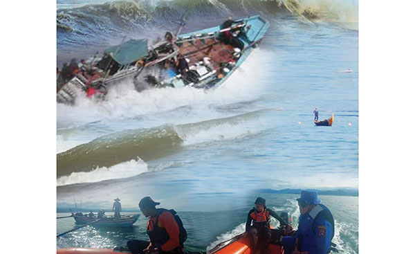 Diterjang Badai dan Gelombang saat Melaut, Satu Nelayan Hilang di Perairan Pulau Penyu, Diduga Perahunya Pecah dan Tenggelam 1 PENCARIAN— Tim SAR gabungan melakukan pencarian terhadap nelayan bernama Edi Susanto yang hilang saat mencari ikan di perairan Pulau Penyu, Kecamatan IV Jurai, Kabupaten Pesisir Selatan.