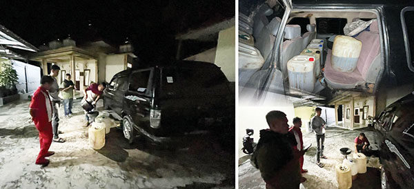 Polda Sumbar Bongkar Penyelewengan Bio Solar di SPBU, Modusnya Diisi ke Mobil dengan Tangki Dimodifikasi 1 GEREBEK— Tim Ditreskrimsus Polda Sumbar menangkap pekerja SPBU dan pelansir Bio Solar yang menggunakan
mobil dengan tangki yang dimodifikasi di Lubuk Basung, Agam.