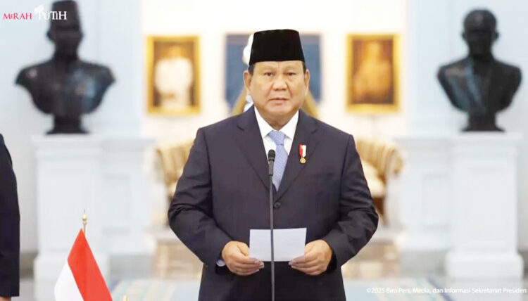 Presiden Prabowo Dinilai Konsisten Bangun Narasi Antikorupsi ke Tengah Masyarakat 1 Presiden Prabowo Subianto.